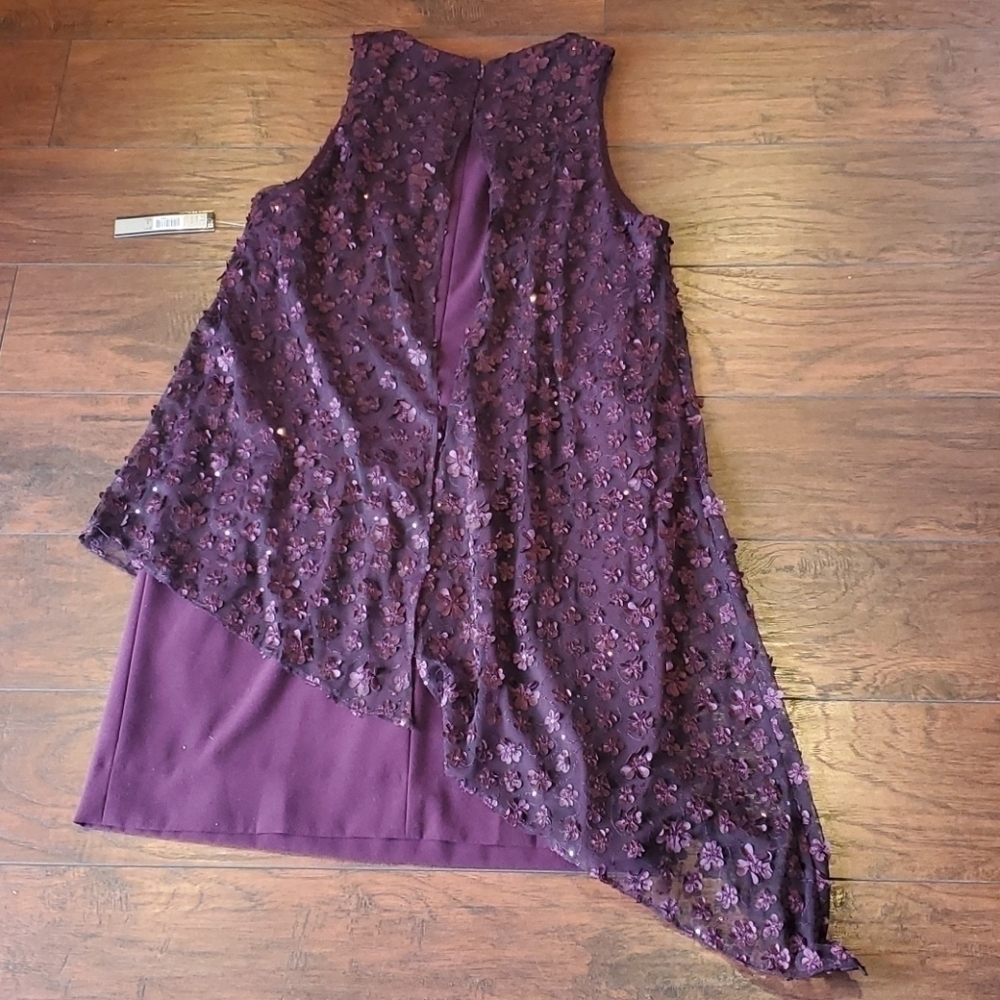 NWT Tahari Floral floral dress sz 12 - Picture 10 of 10